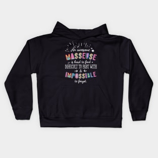 An awesome Masseuse Gift Idea - Impossible to Forget Quote Kids Hoodie